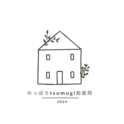 のっぽろtsumugi助産院　ロゴ